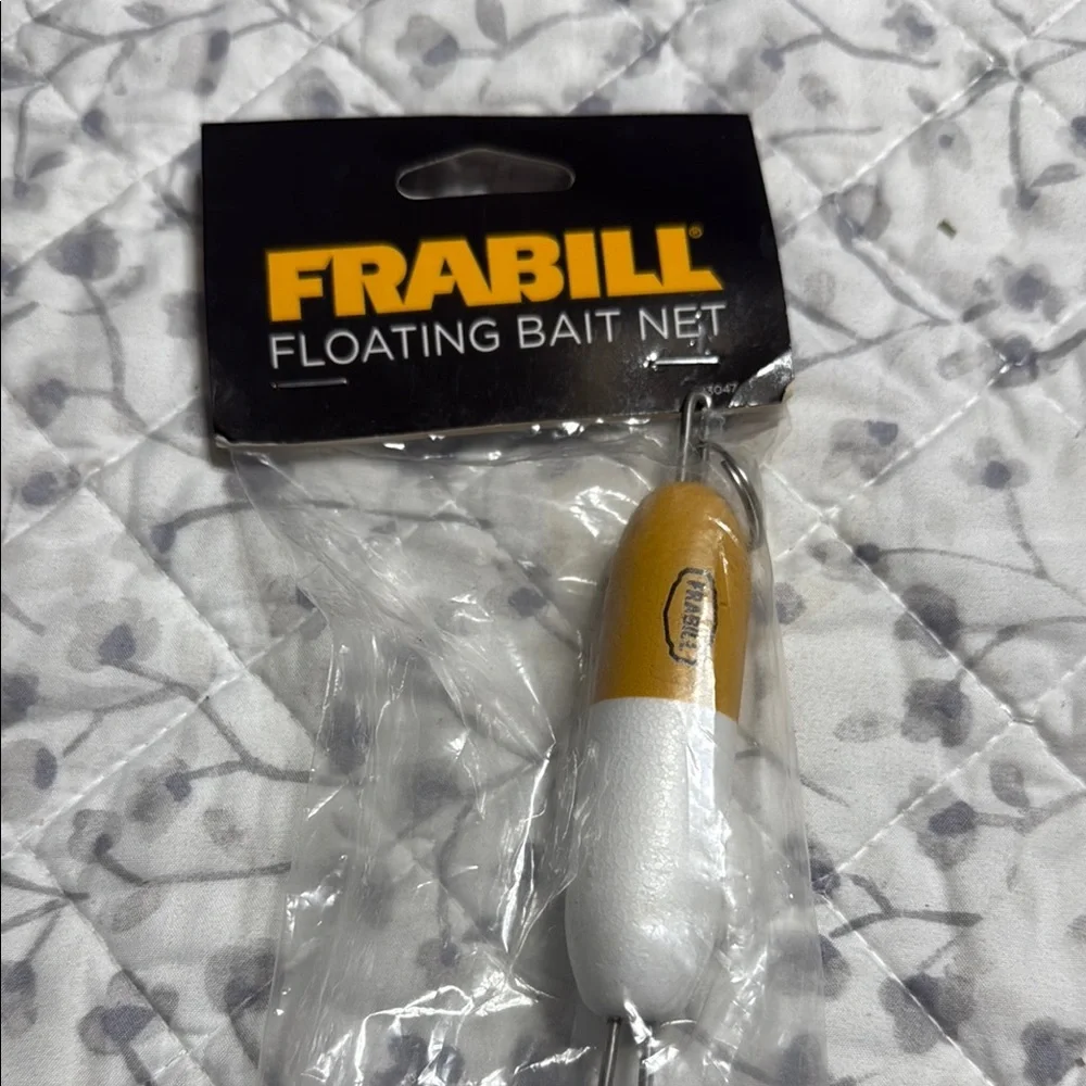 Floating Bait Net - White and Gold